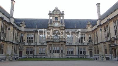 Front view of Examination Schools, Oxford.(OX UNI STREET SCENE-28--EXAM HALL)