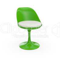 Futuristischer Stuhl - Grün Weiß