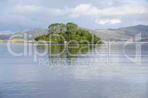 landscape around bergen in norway