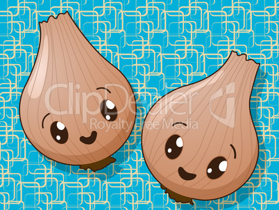 kawaii onion icons
