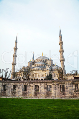 sultan ahmed mosque (blue mosque) in istanbul