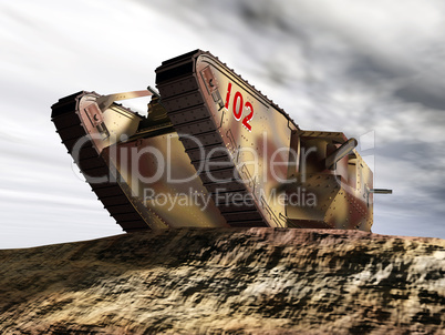 Britischer Panzer
