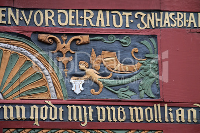 rathaus schwalenberg (detail)