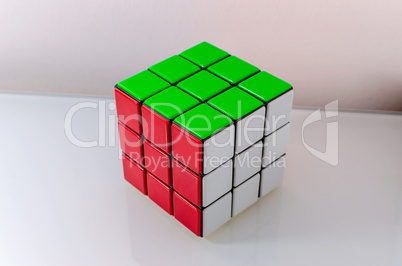 successfully solved rubiks cube