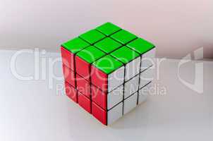 successfully solved rubiks cube
