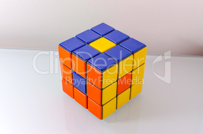 creatively solved rubiks cube
