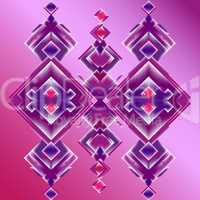abstract background of purple rombs