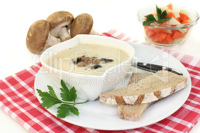 kalbscremesuppe