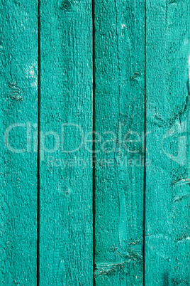 green painted wooden fence