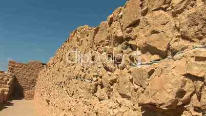 masada stone walls