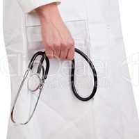 doctor coat with stethoscope