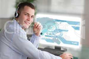 Shadowing a call center agent