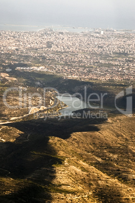 limassol city aerial view