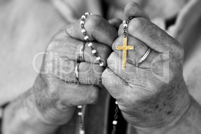 Praying with a rosary