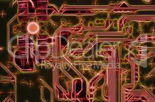 printed circuit - motherboard