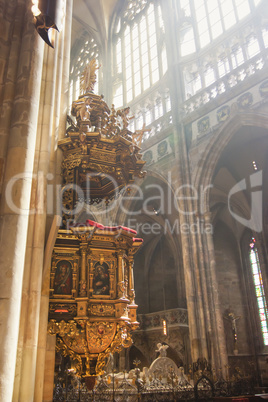 altar in cathedral