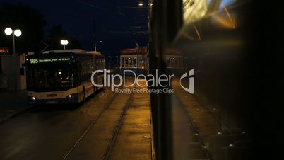 Tram transport in Zürich