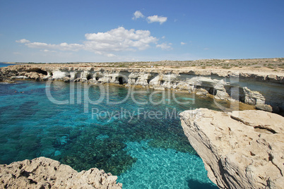 Steilküste, Ayia Napa, Zypern