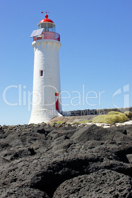 Leuchtturm, Griffiths Island, Port Fairy, Australien