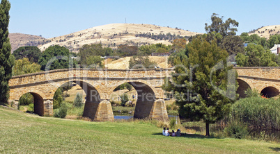 Alte Steinbrücke, Richmond, Tasmanien, Australien