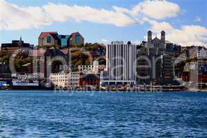 Downtown St. John's Skyline, Newfoundland.