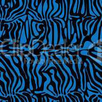 Zebra seamless texture fabric style vector animal skin pattern.