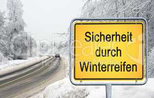 Sicherheit durch Winterreifen