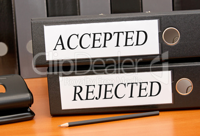 accepted and rejected