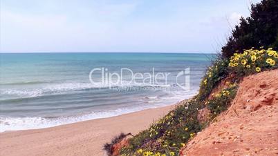 Western Algarve beach scenario