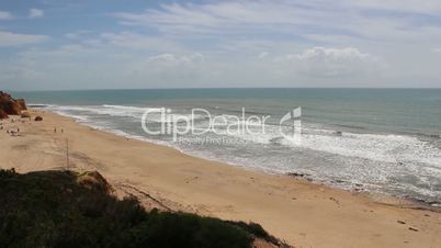 Western Algarve beach scenario