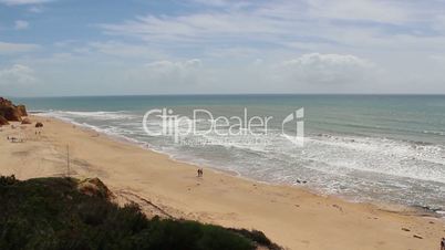 Western Algarve beach scenario