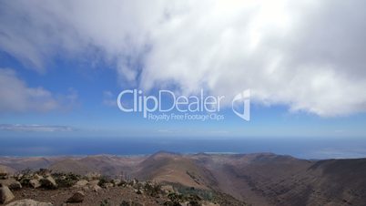 clouds from top of the mountain time lapse 11125