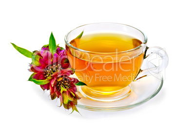 herbal tea with bergamot