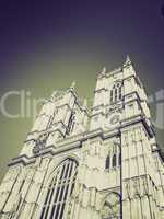 vintage sepia westminster abbey