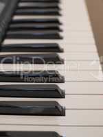 music keyboard keys