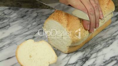 Slicing White Bread