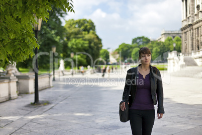 Smart and confident young woman