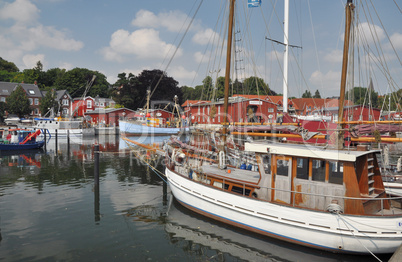 hafen in eckernförde