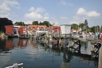 hafen in eckernförde