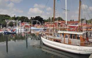 hafen in eckernförde