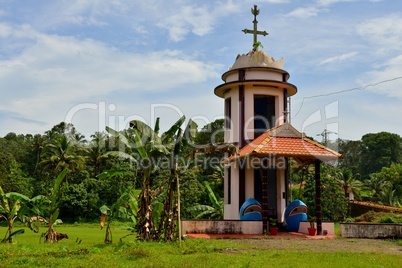 Kirche in Kerala, Indien