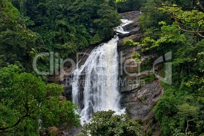 Wasserfall in Kerala, Indien