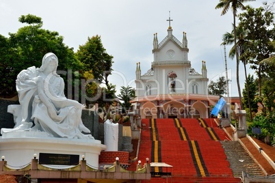 Kirche in Kerala, Indien