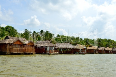 Backwaters in Kerala, Indien