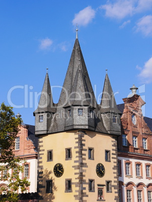 Saalhof und Rententurm in Frankfurt