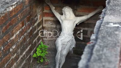 Jesus Statue in a Tomb Dolly