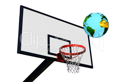 a panel of basketball