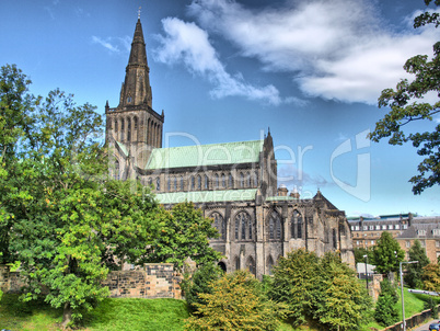 glasgow cathedral - hdr