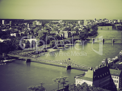 vintage sepia frankfurt am main