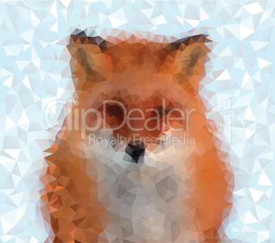 fox animal sketch symbol